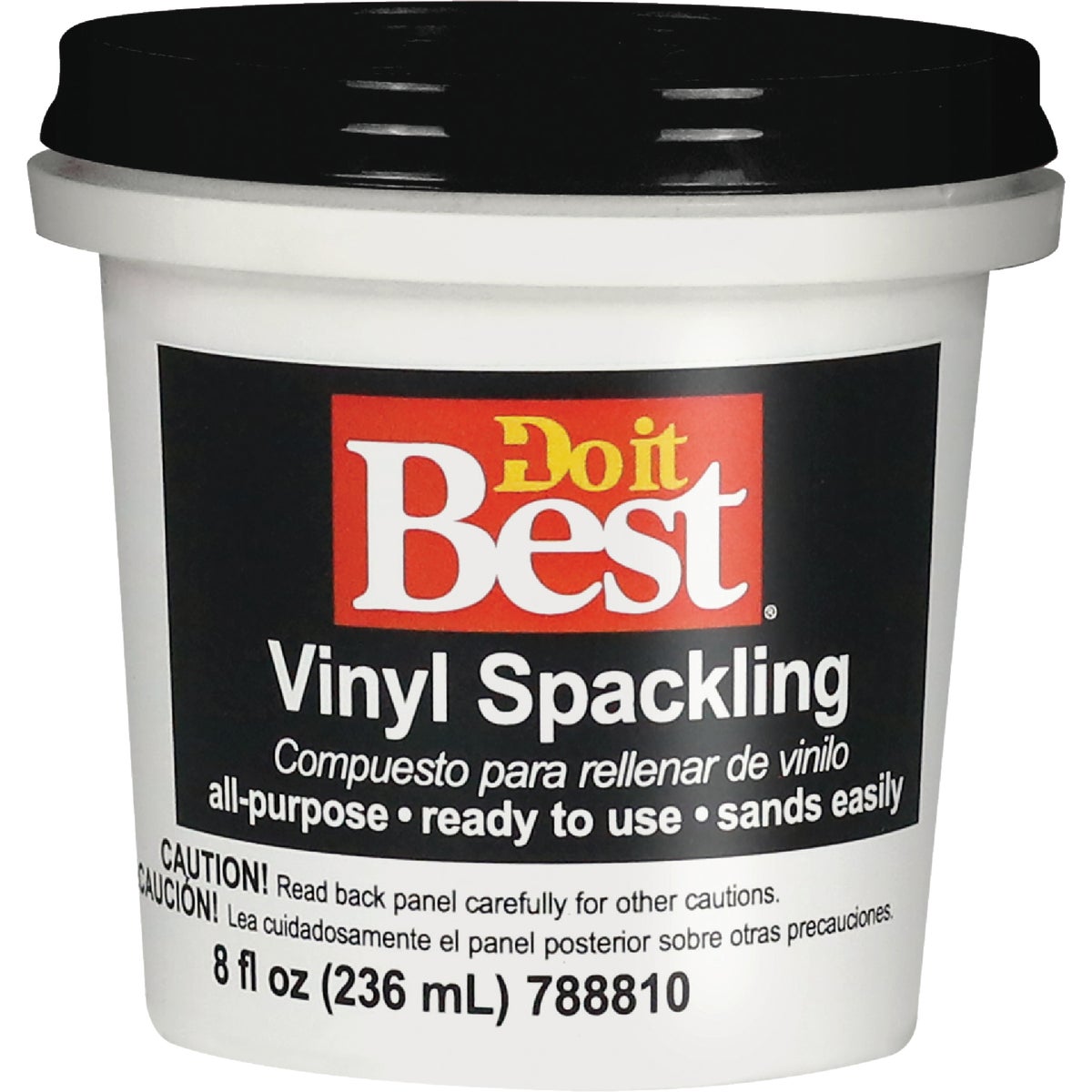 1/2 Pint General Purpose Vinyl Spackling Paste For Patching And Repair