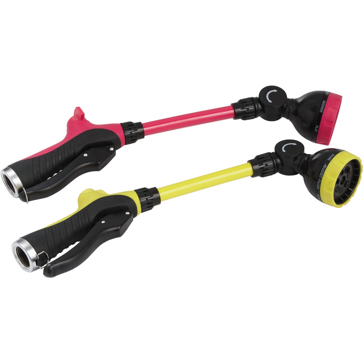 18 Inch 7-pattern Water Wand With Adjustable Head In Assorted Colors