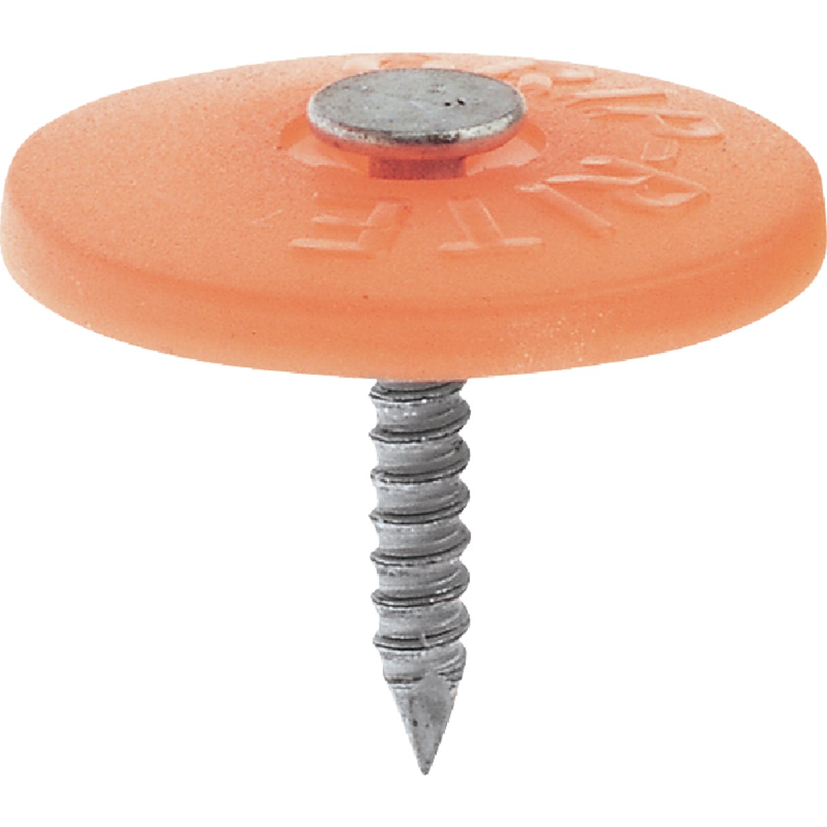 1 Inch 12 Gauge Electrogalvanized Cap Nails With Round Plastic Insulation Caps