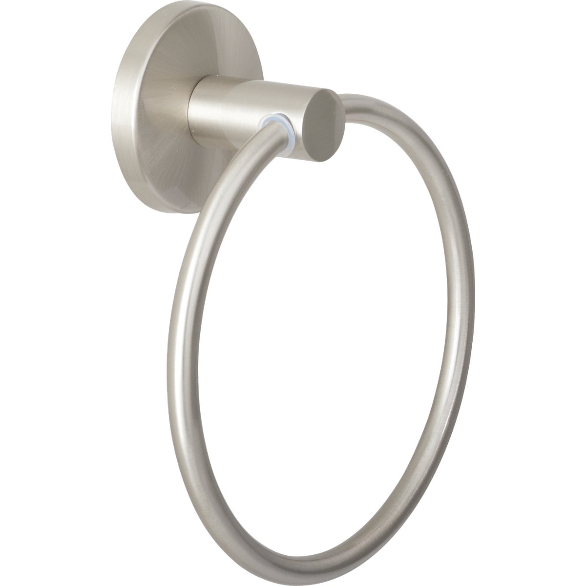 Triton Brushed Nickel Towel Ring - Modern Design, 7 Inch Diameter