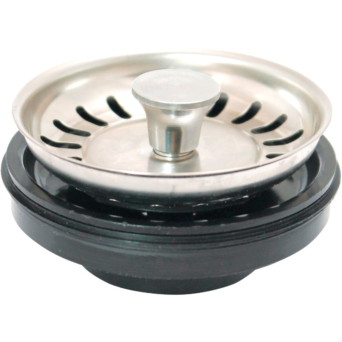 3.13 In. Dia Chrome-plated Steel Disposer Strainer And Stopper