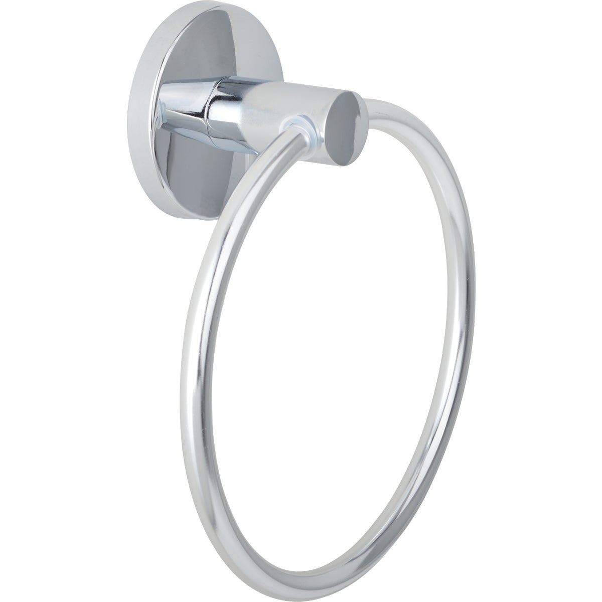 Triton Chrome Towel Ring - Modern Design, 7 Inch Diameter, Zinc/aluminum