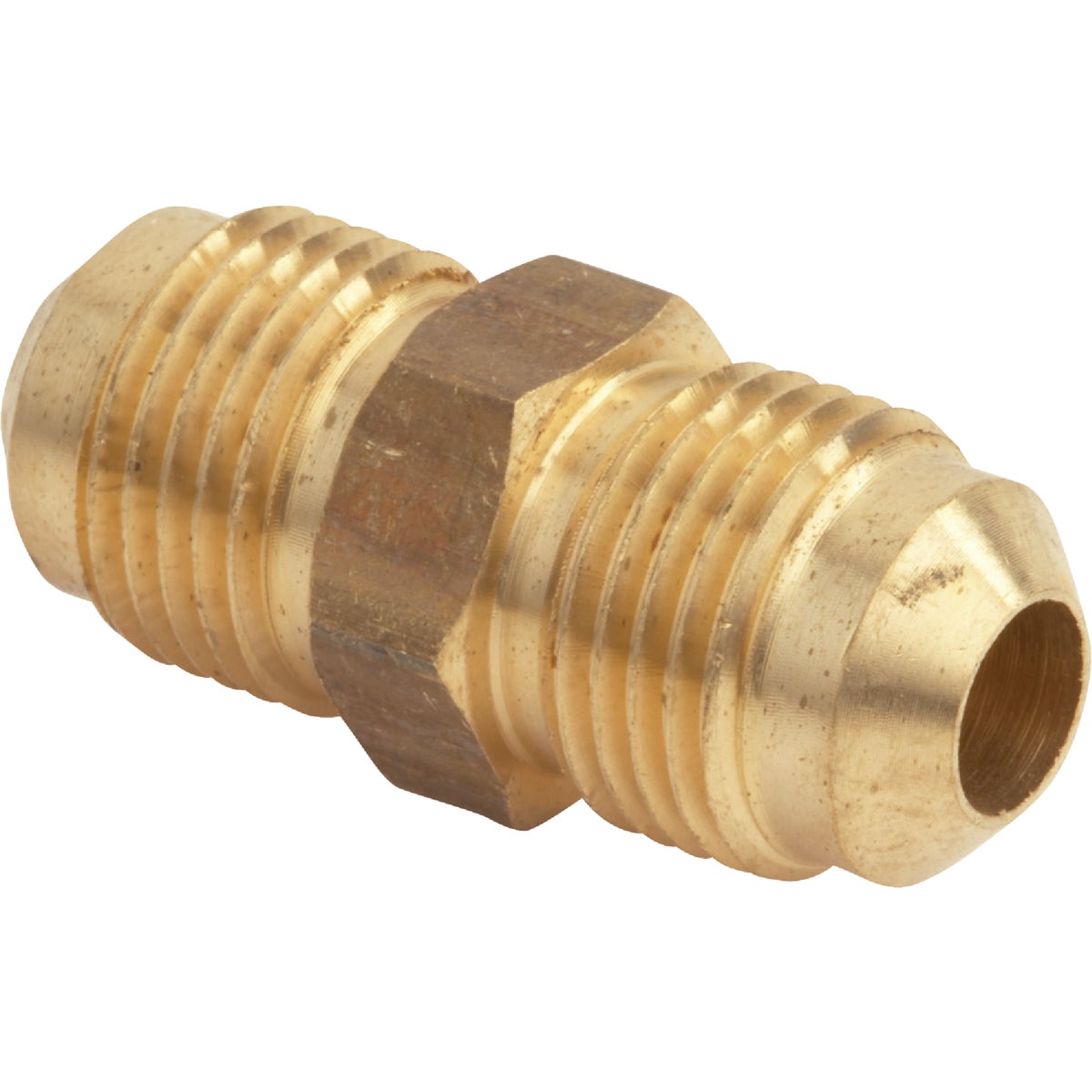 3/8 Inch Brass Low Lead Flare Union - Durable Pipe Fitting For Plumbing