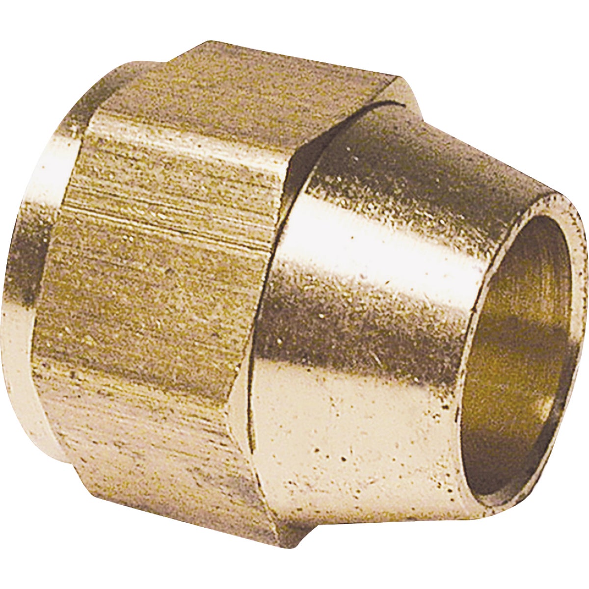 3/8 Inch Brass Low Lead Short Flare Nut - Durable And Reliable Plumbing Fitting