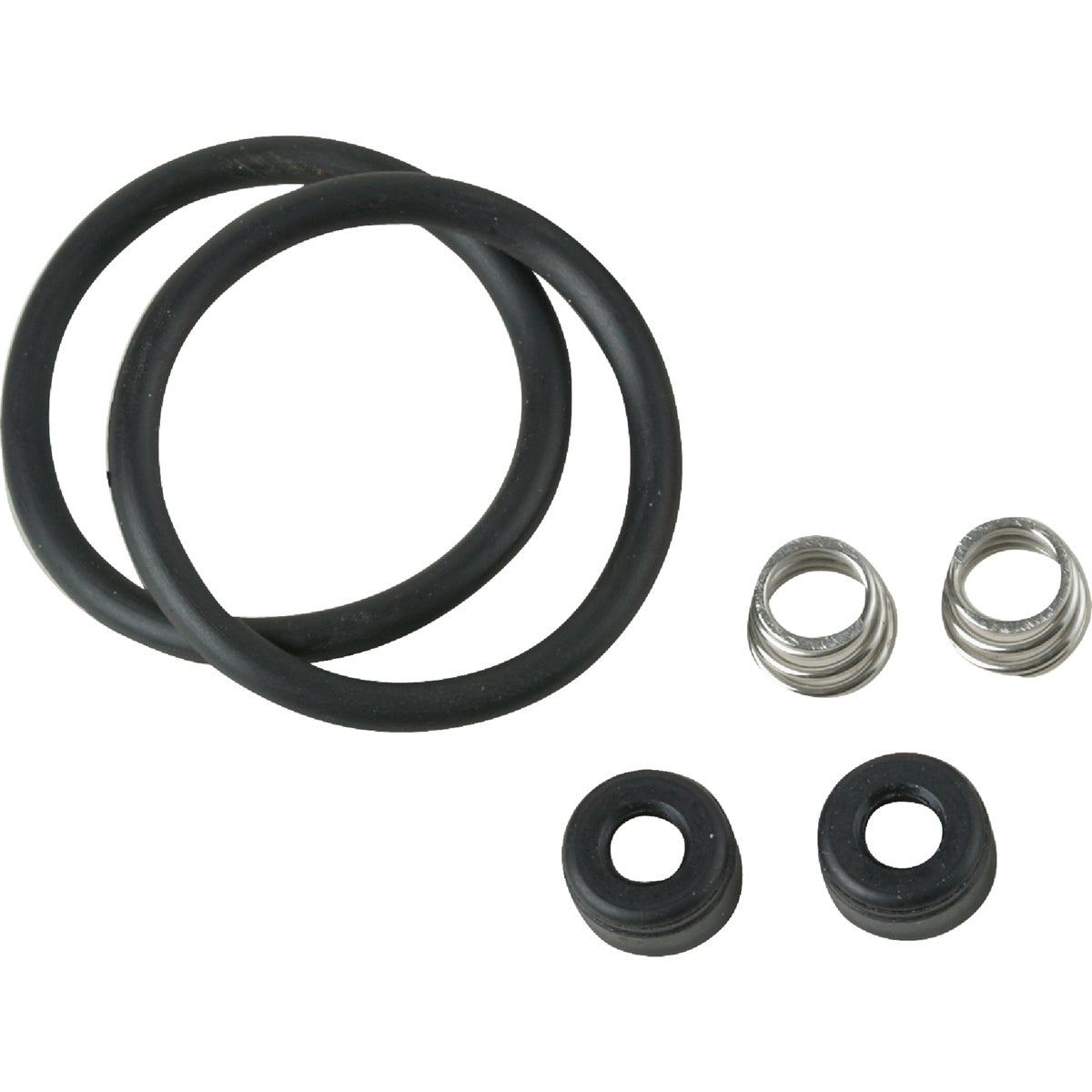 Rubber And Metal Faucet Repair Kit With Seats, Springs, And O-rings