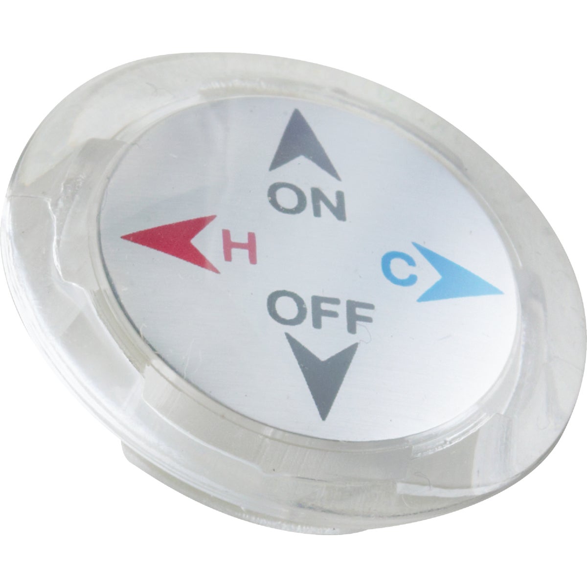 Faucet Index Replacement Handle Button For Acrylic Faucets - Model A206004cp-jpf1