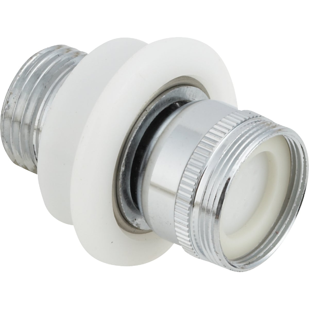 1/2 Inch Personal Shower Hose Connector Faucet Adapter - Chrome Finish