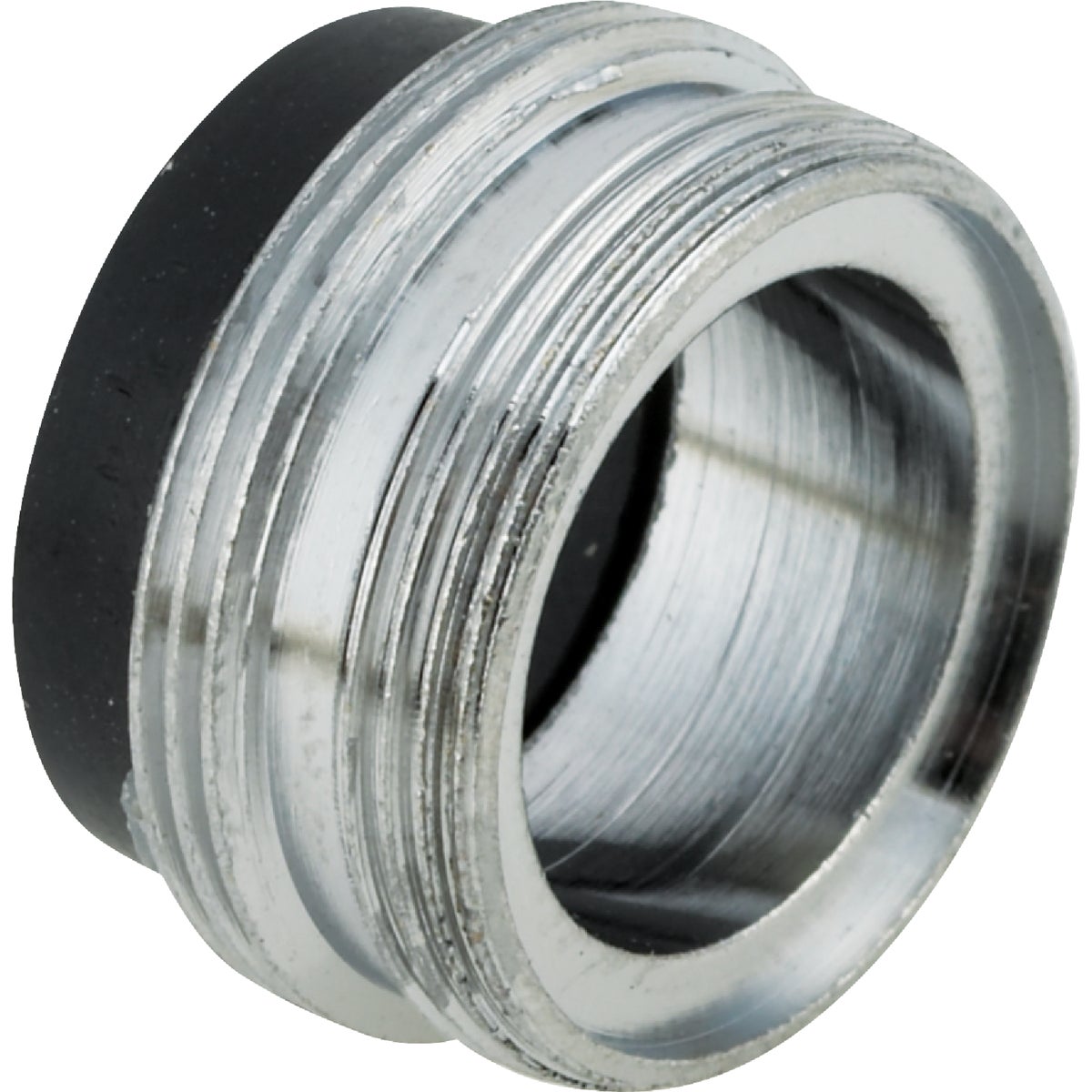 55/64"-27 Male To 13/16" X 27 Female Faucet Adapter - Chrome-plated Brass