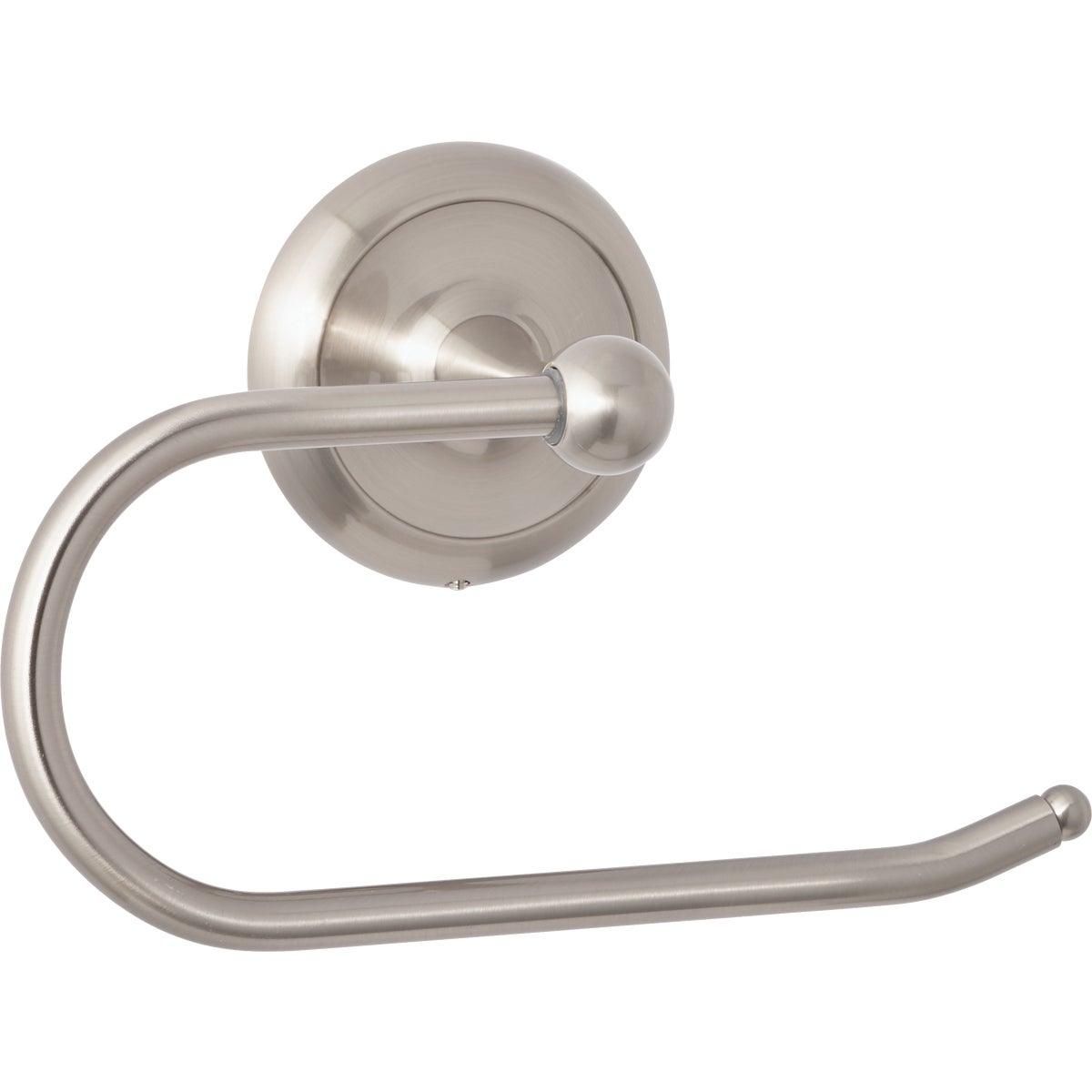 Aria Brushed Nickel Single Post Wall Mount Toilet Paper Holder - Model 456861