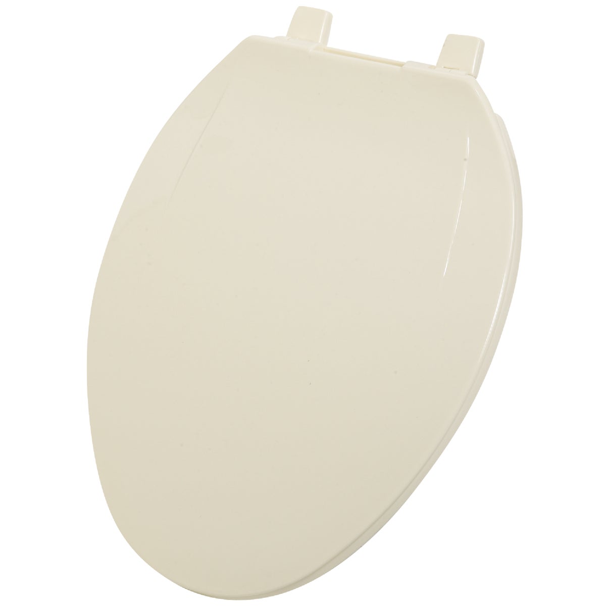 Elongated Closed Front Bone Plastic Toilet Seat - Model 445496