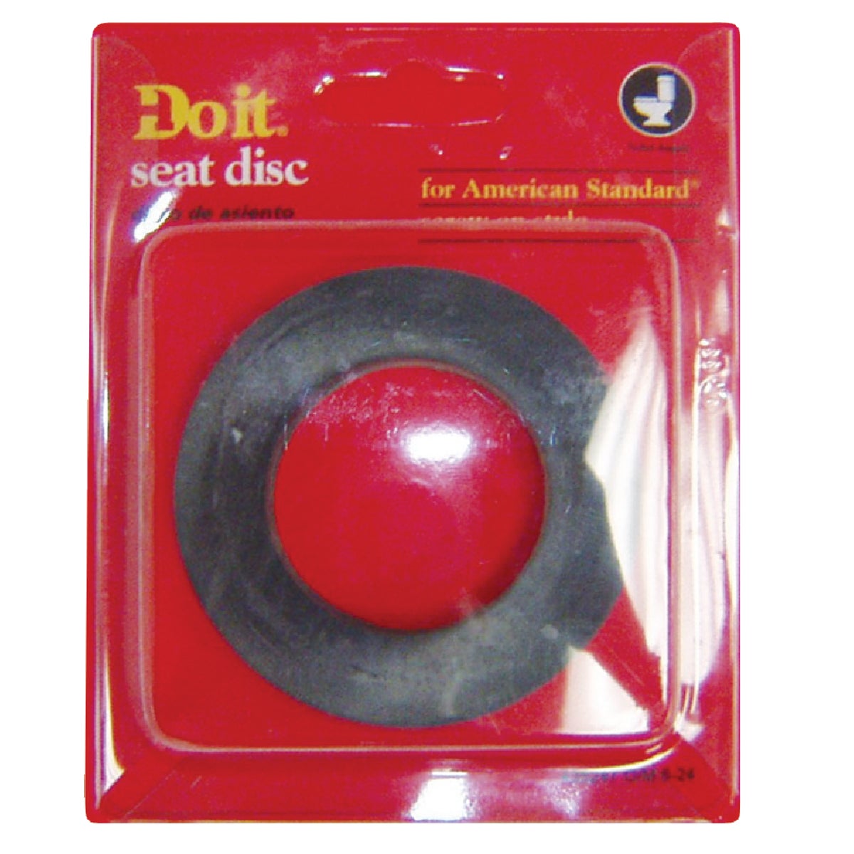 Flat Washer For Waste And Overflow - Sponge Material, Black Finish, Model 443844