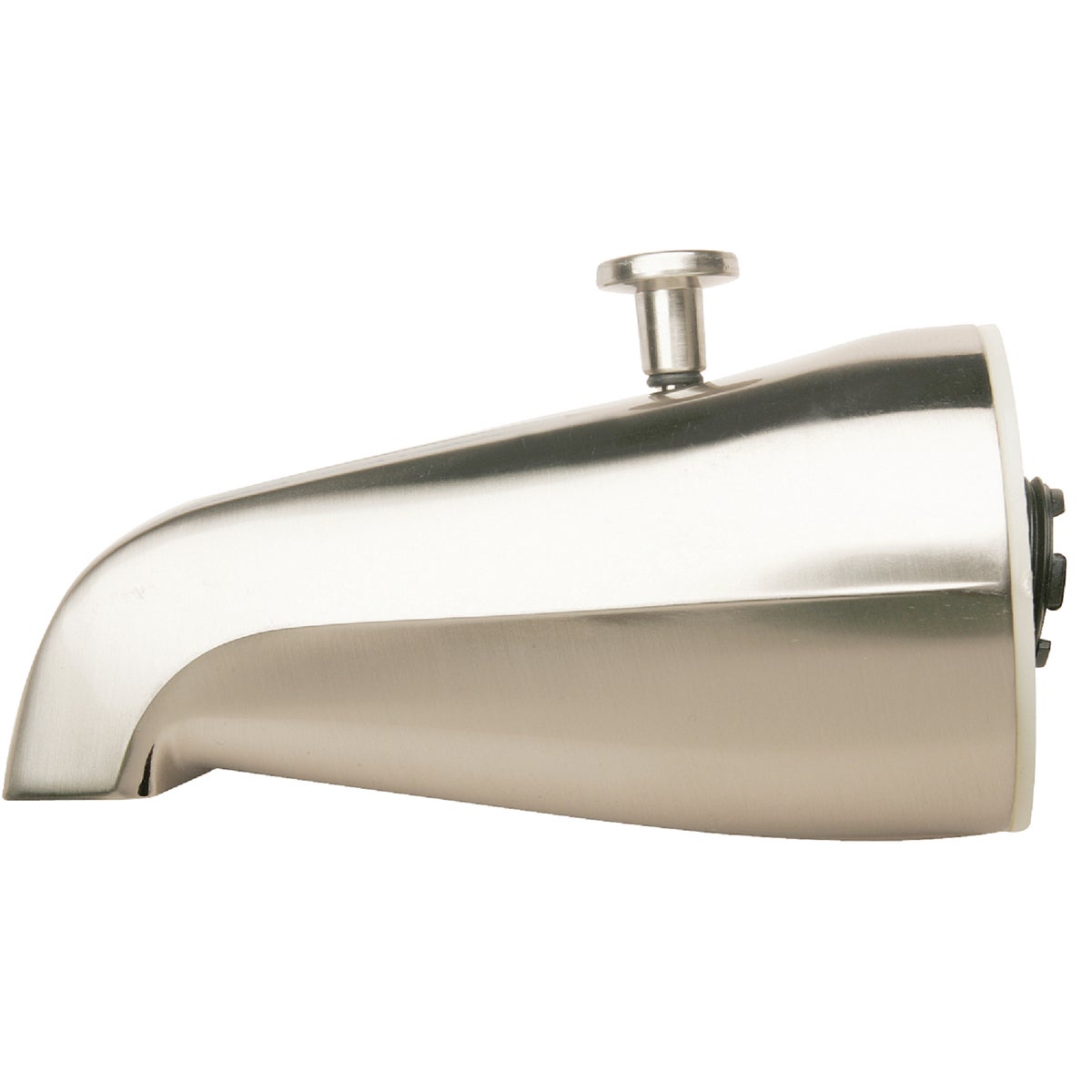 Brushed Nickel Bathtub Spout With Diverter, 3/4" I.p.s., Model 438583