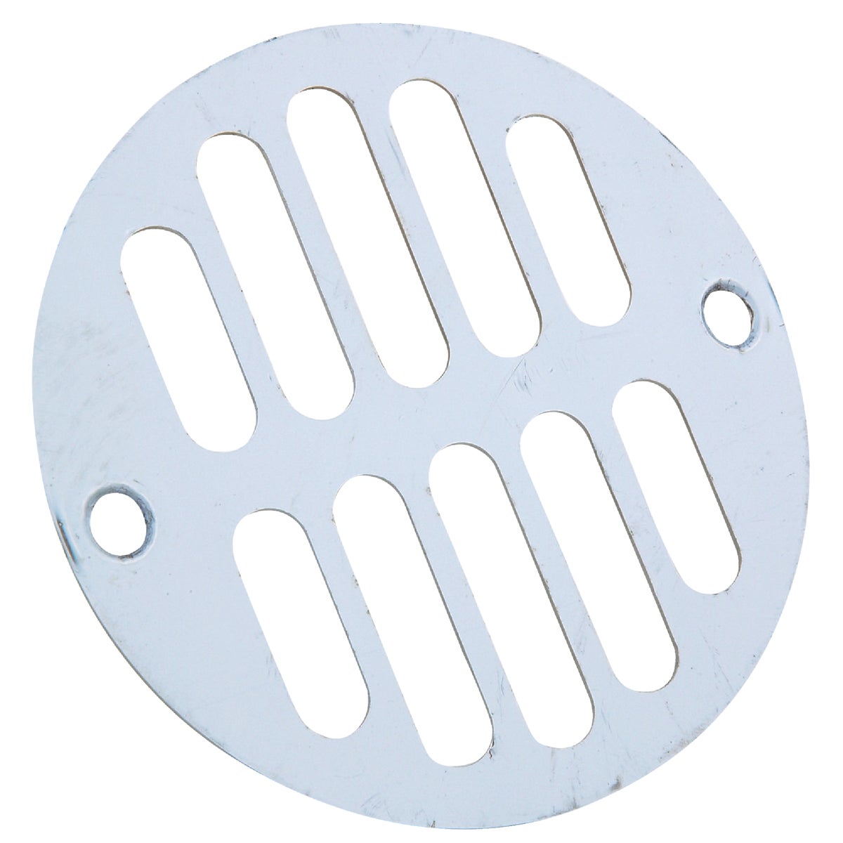 3-5/16 Inch Chrome Grill Shower Drain Strainer - Model 489913
