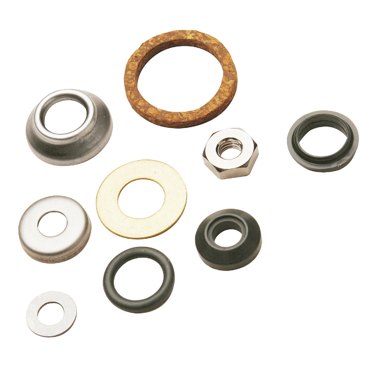 Chicago Rubber, Metal, Fiber Faucet Repair Kit For Chicago Faucets