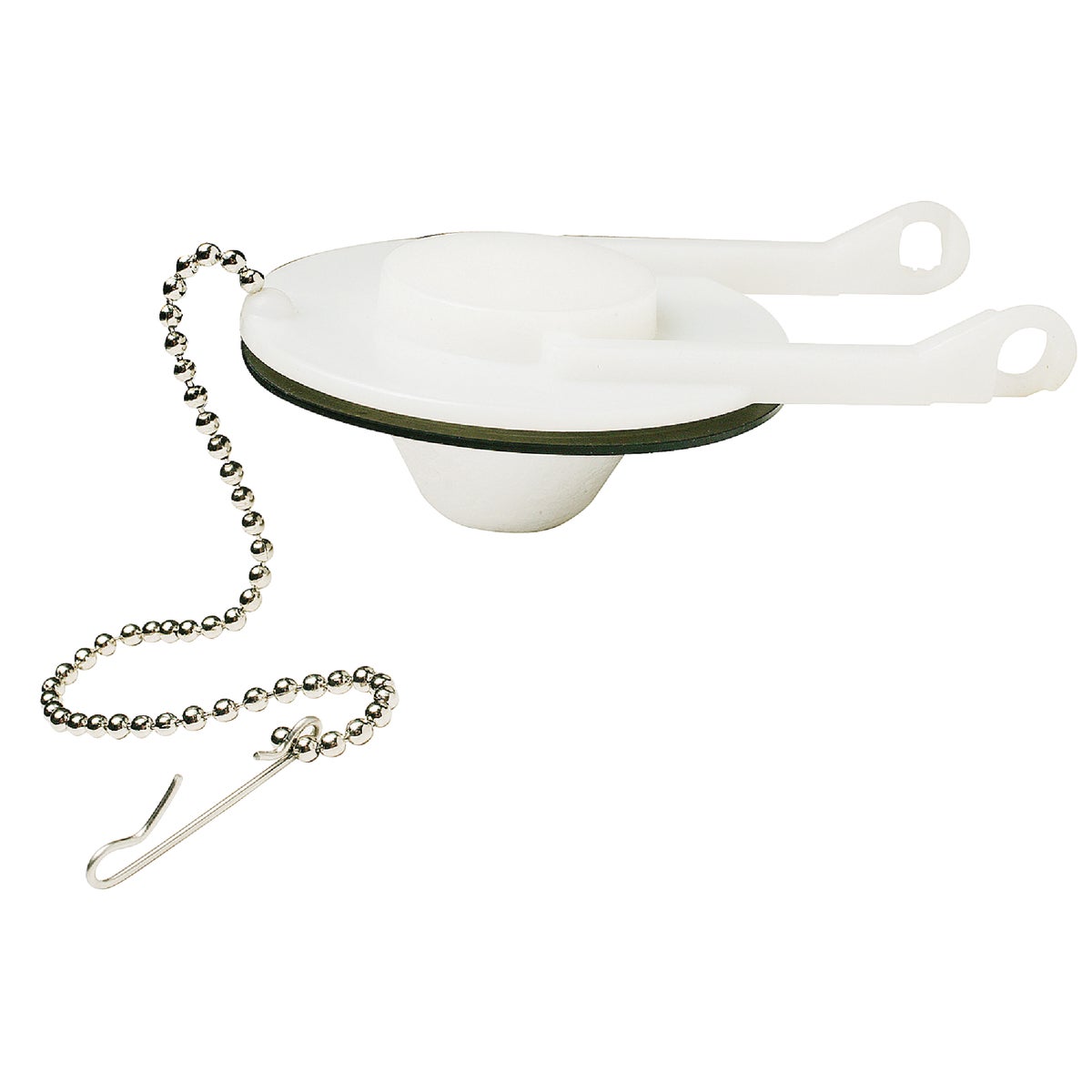 Eljer 2 Inch Plastic Toilet Flapper With Foam Float And Bead Chain