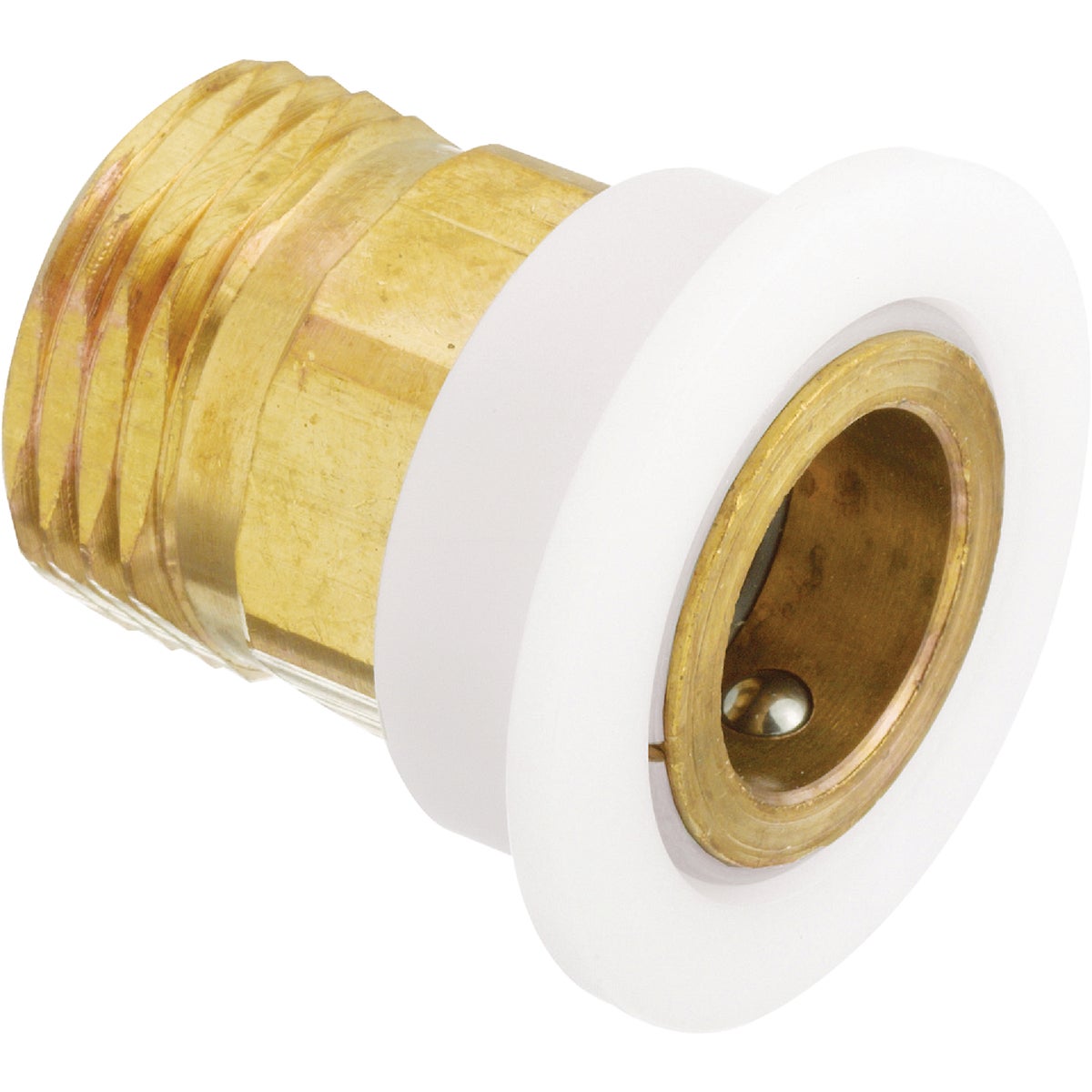 3/4" Male Snap On Hose Coupling Faucet Adapter - Brass Connection