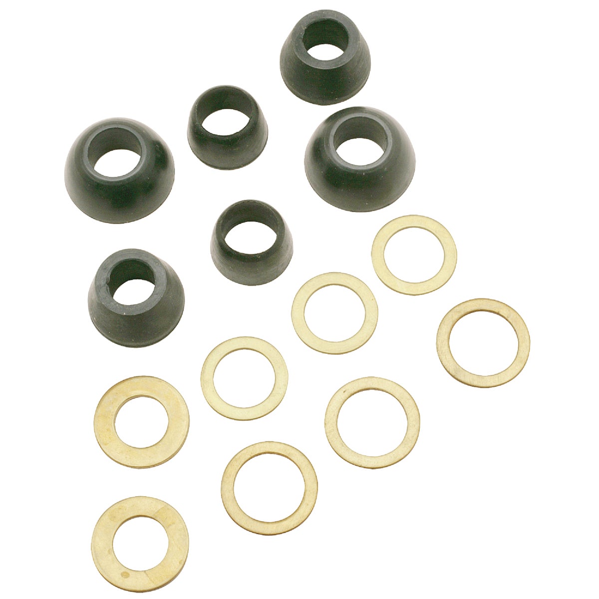 Cone Shape Slip-joint Washer And Friction Ring Assortment - 22 Pieces