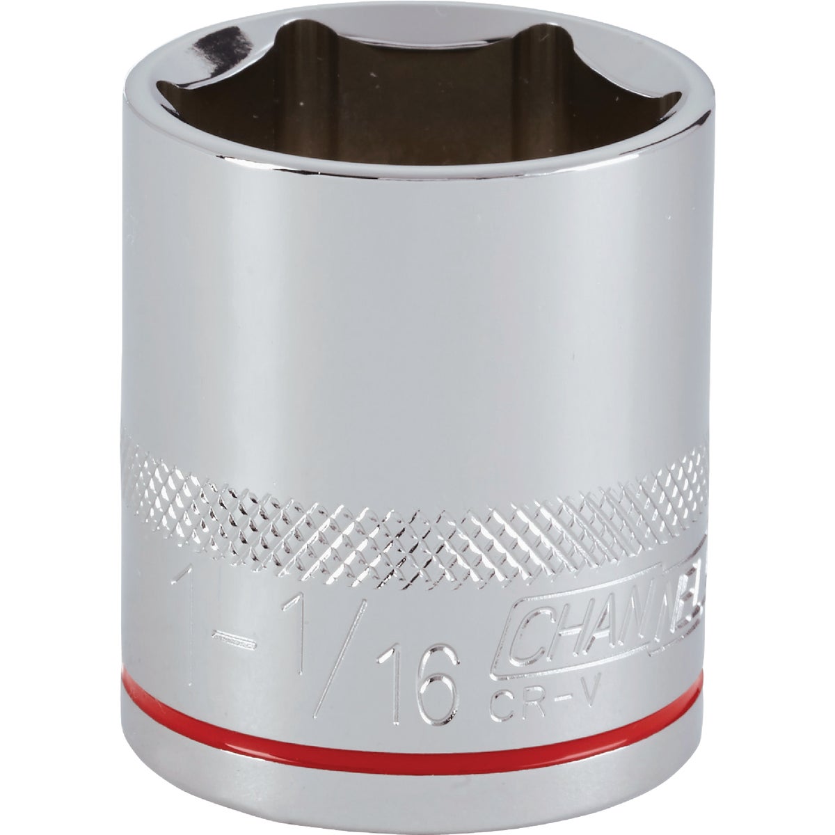 1/2 In. Drive 1-1/16 In. 6-point Shallow Standard Socket