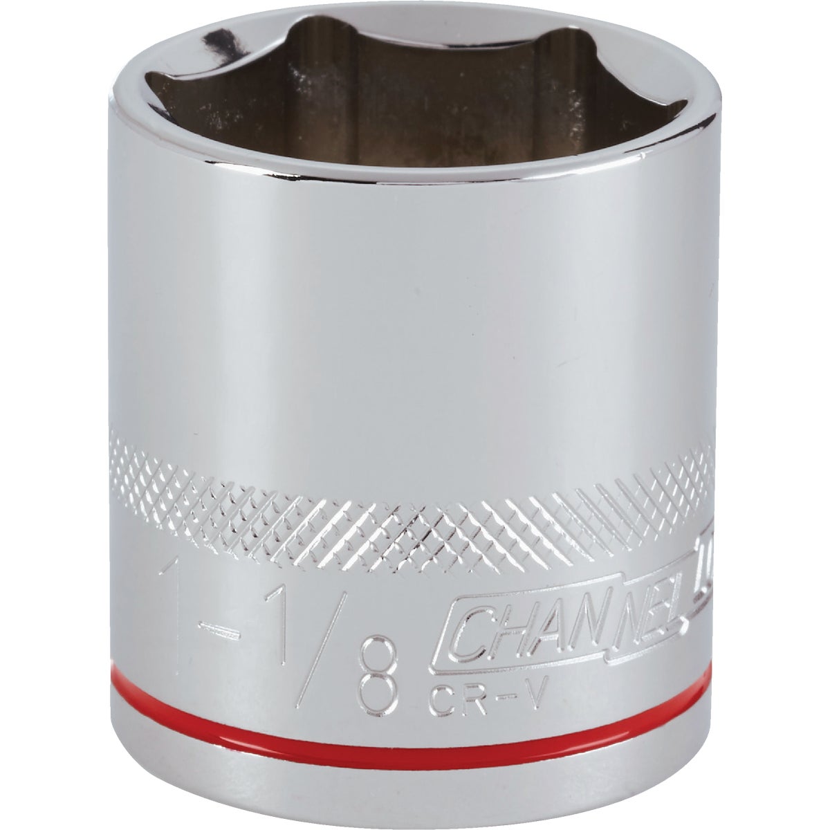 1/2 In. Drive 1-1/8 In. 6-point Shallow Standard Socket