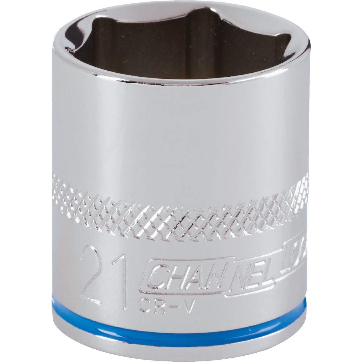 3/8 Inch Drive 21 Millimeter 6-point Shallow Metric Socket