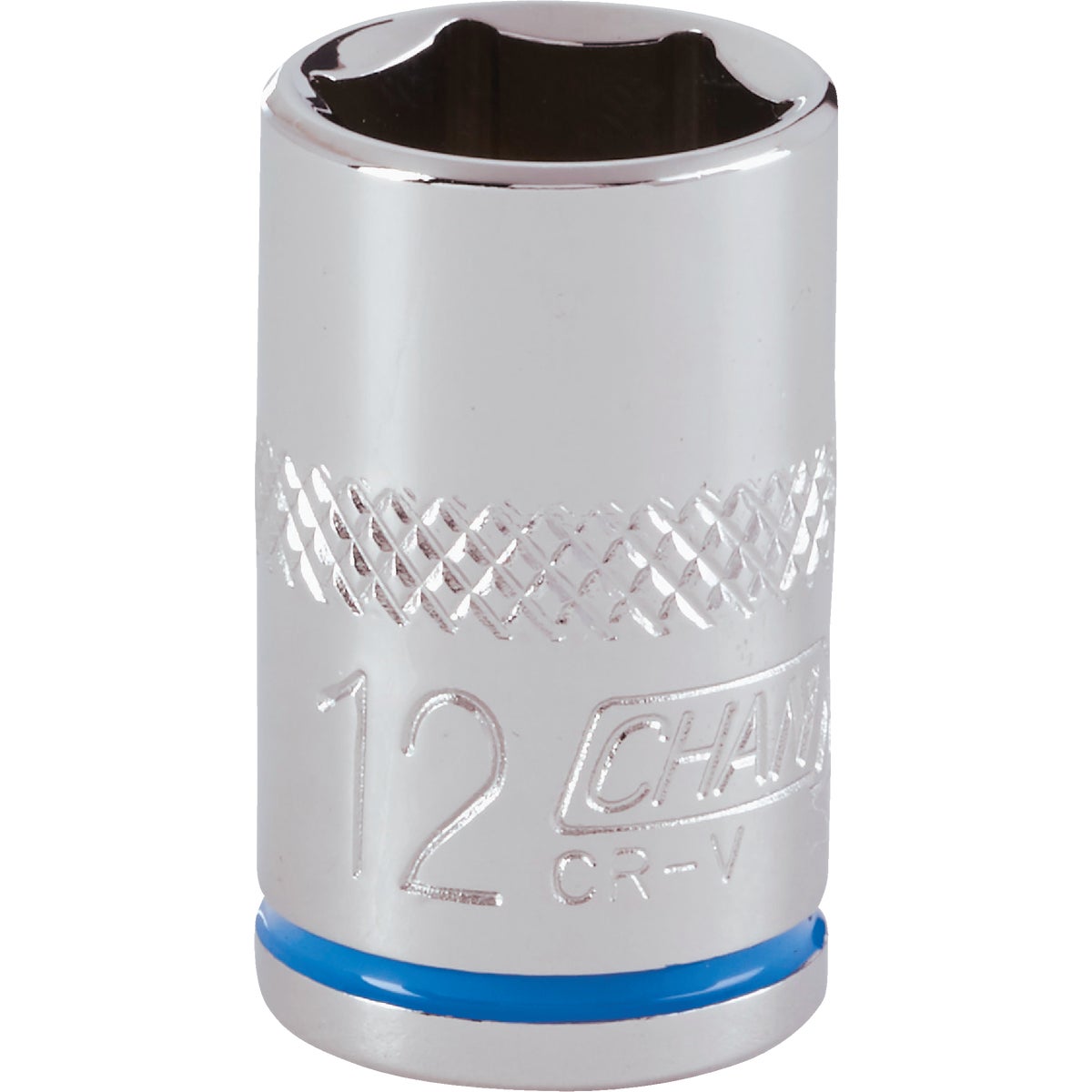 3/8 In. Drive 12 Mm 6-point Shallow Metric Socket - Chrome Finish