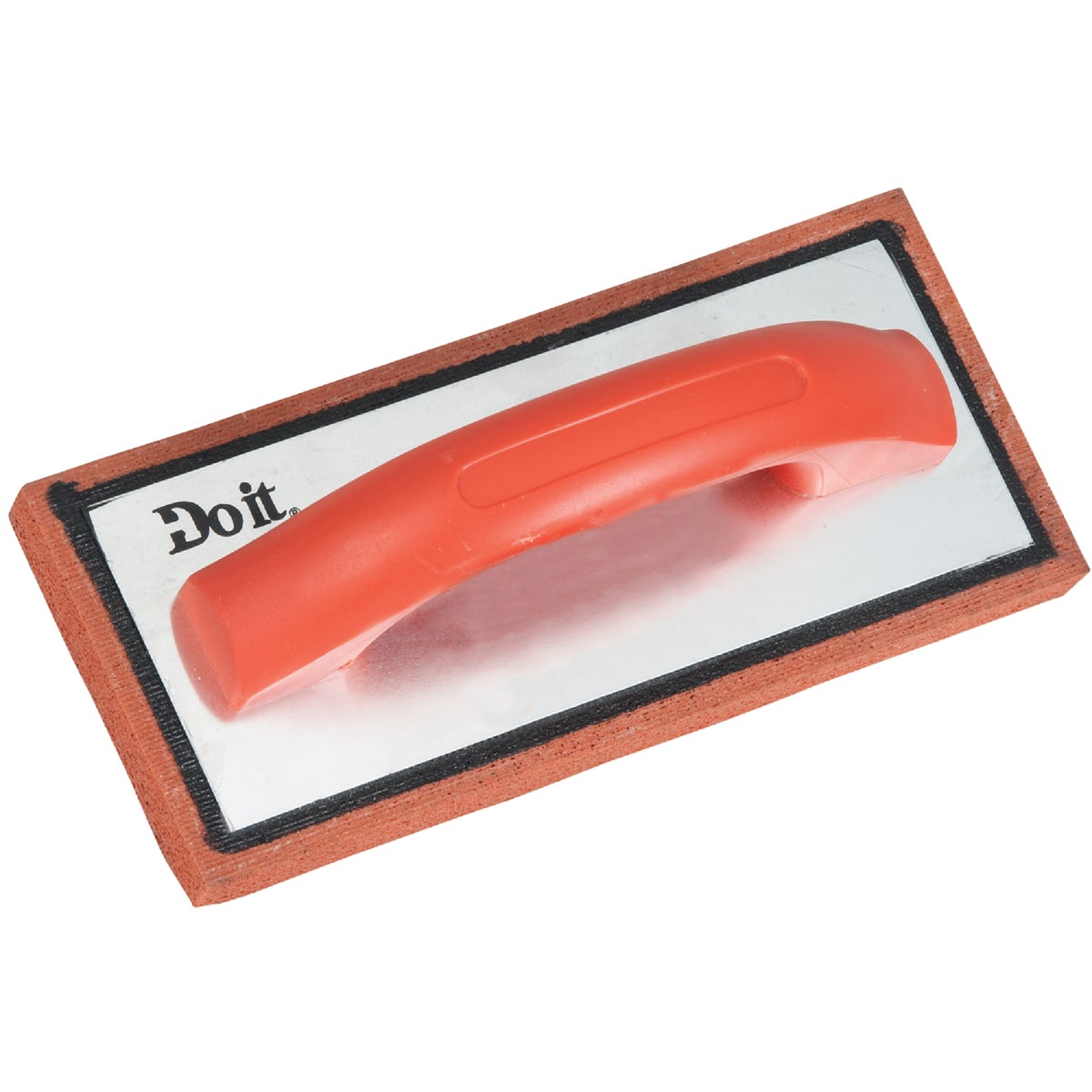 Fine Rubber Float - Durable Rubber With Tempered Steel Block And Plastic Handle