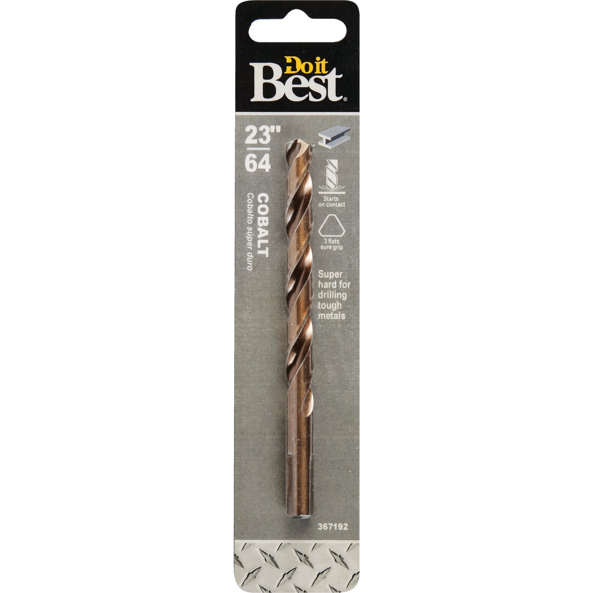 23/64 Inch Cobalt Drill Bit For Stainless Steel And Titanium