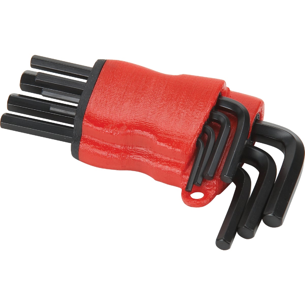 Sae Short Arm Hex Key Set, 7-piece, Chrome Vanadium Steel