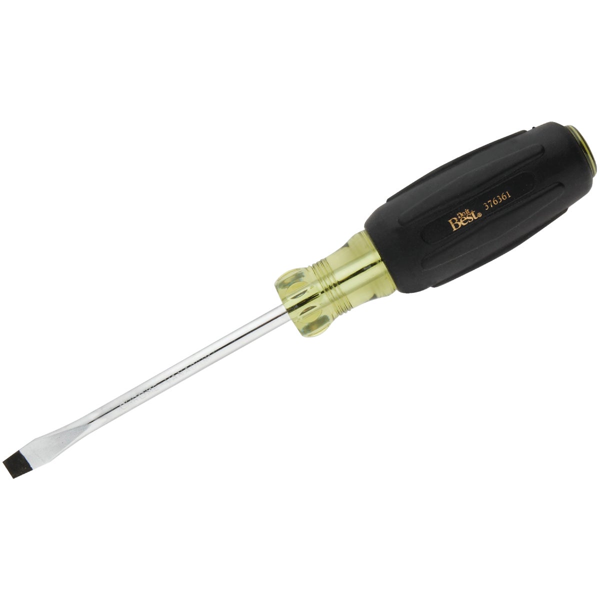 1/4 In. X 4 In. Professional Slotted Screwdriver With Cushion Grip
