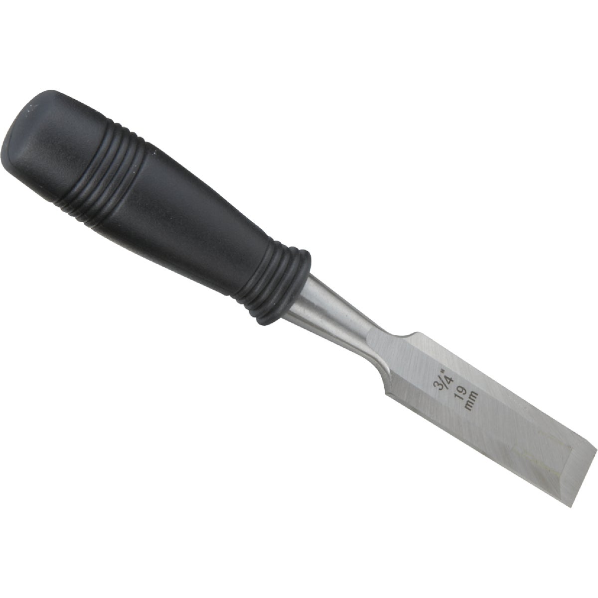 3/4 Inch Wood Chisel With Heavy Duty Steel Cutting Edge And Plastic Handle