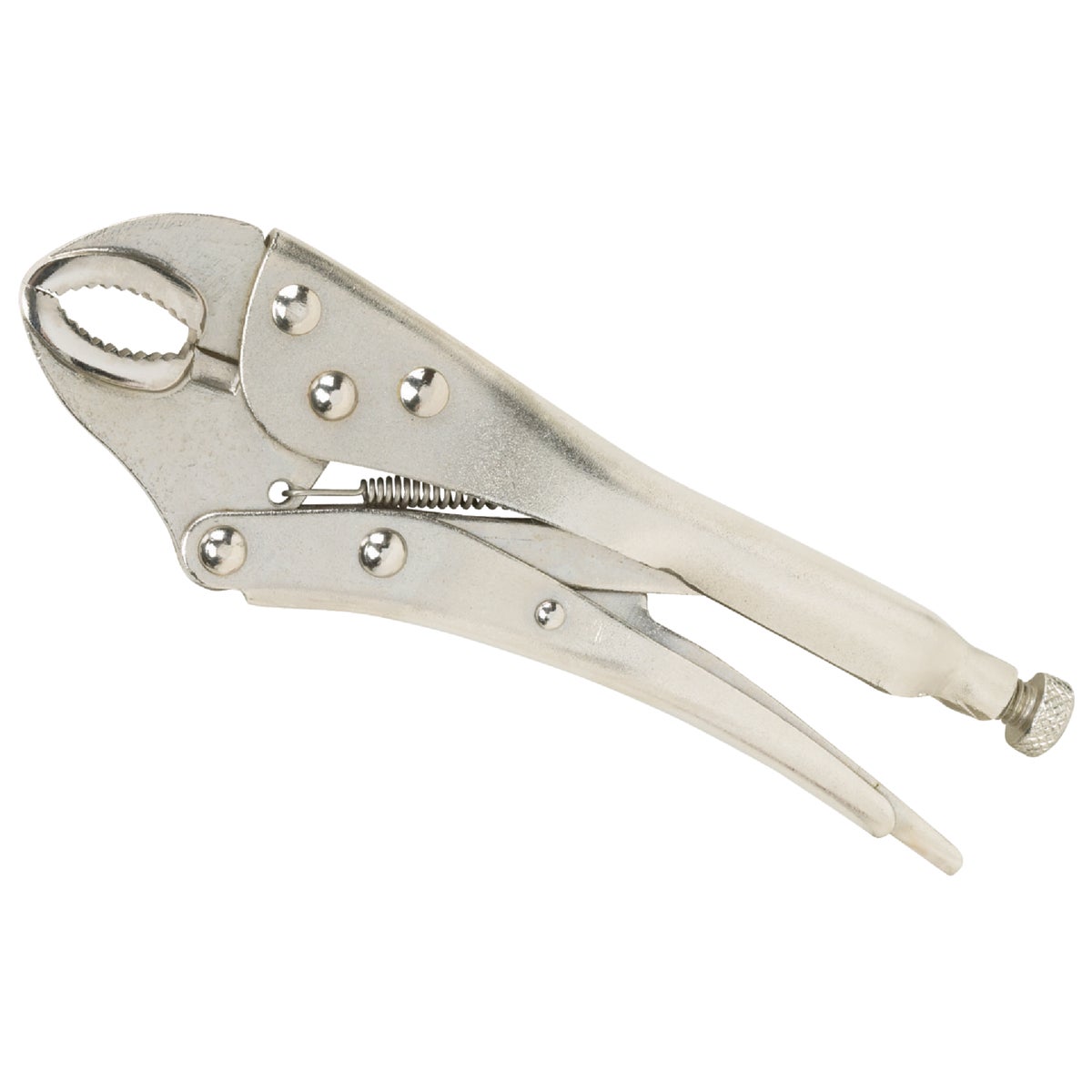 7 Inch Curved Jaw Locking Pliers With Quick-release Lever