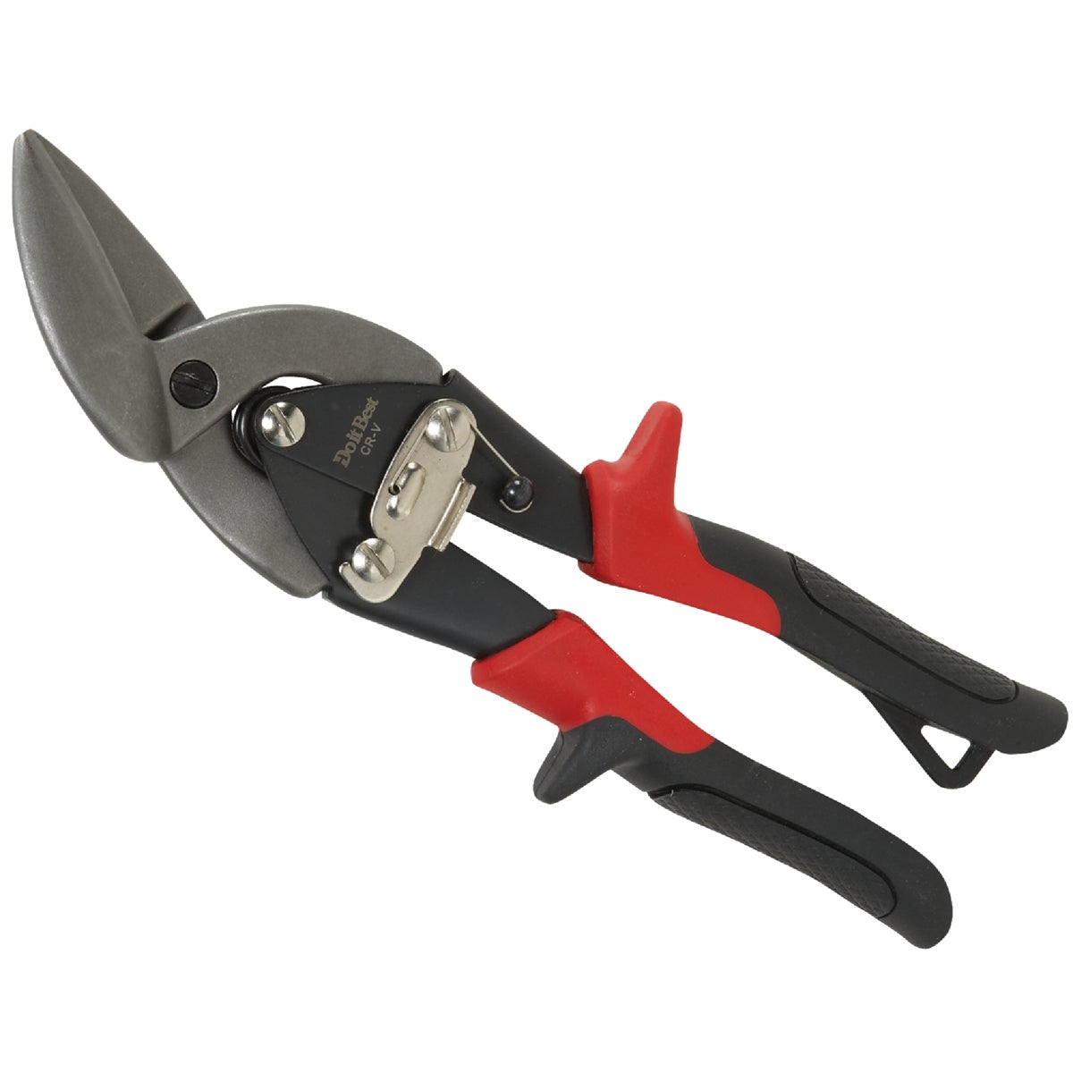 10 Inch Offset Aviation Left Snips With Cushion Grip Handles