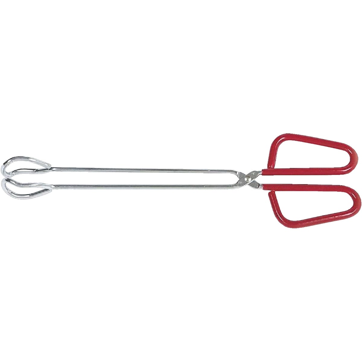 12 Inch Heat-resistant Serving Tongs With Red Handles - Model 1938