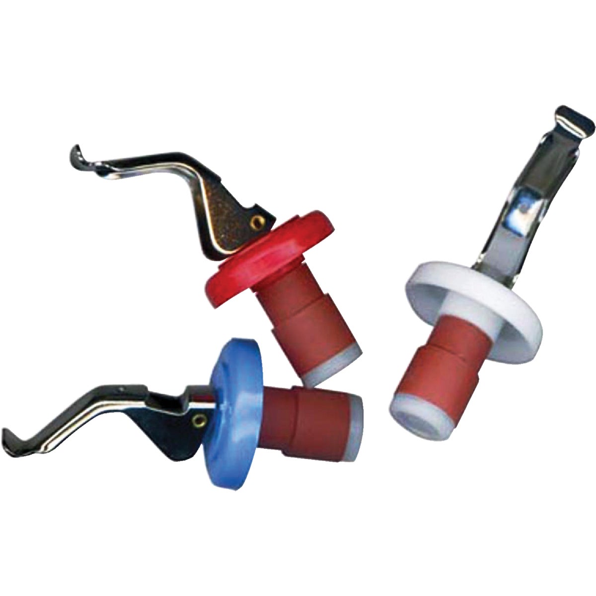 Bottle Stopper With Opener - 3 Inch, Assorted Colors, Model 288