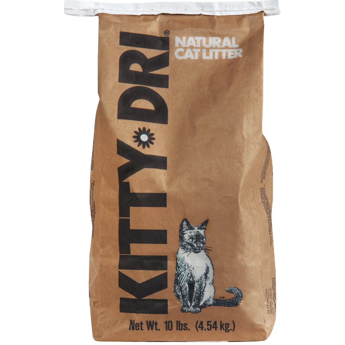 Kitty Dri 10 Pound Natural Cat Litter - Super Absorbent & Odor Control