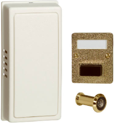 Non-electrical Mechanical Door Chime With Viewer And Name Plate - Model Dh992