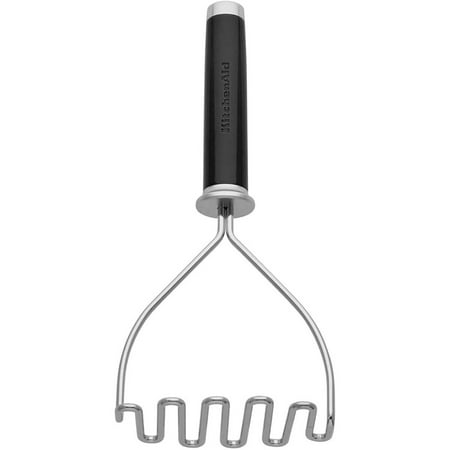 Classic Wire Masher In Black - Durable Kitchen Tool For Smooth Mashed Potatoes