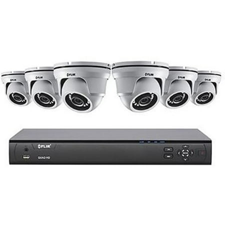 Mpx Series 8-channel 4mp Dvr With 3tb Hard Drive And Six 4mp Outdoor Hd-cvi Cameras