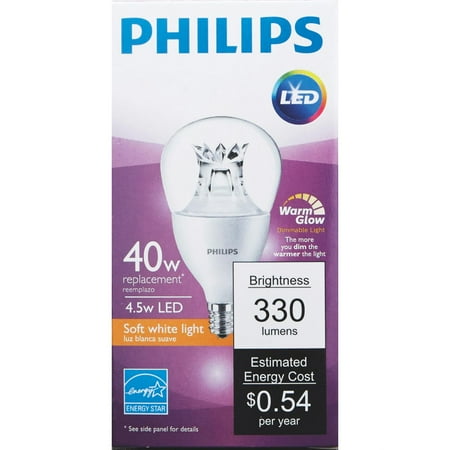 Dimmable A15 Led Light Bulb - 60 Watt Equivalent, Soft White, 2 Pack