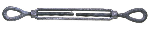 57311 Eye & Eye Turnbuckle - 0.375 Inch Diameter X 10.5 Inch Length