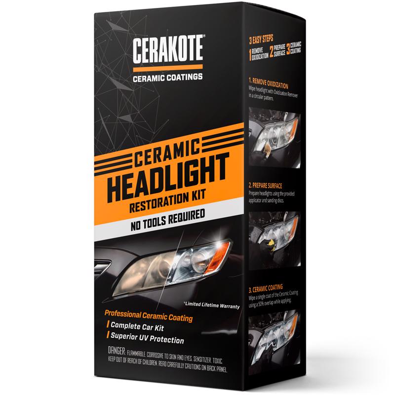 Headlight Restorer Kit Wipes - 10 Count For Crystal Clear Headlights