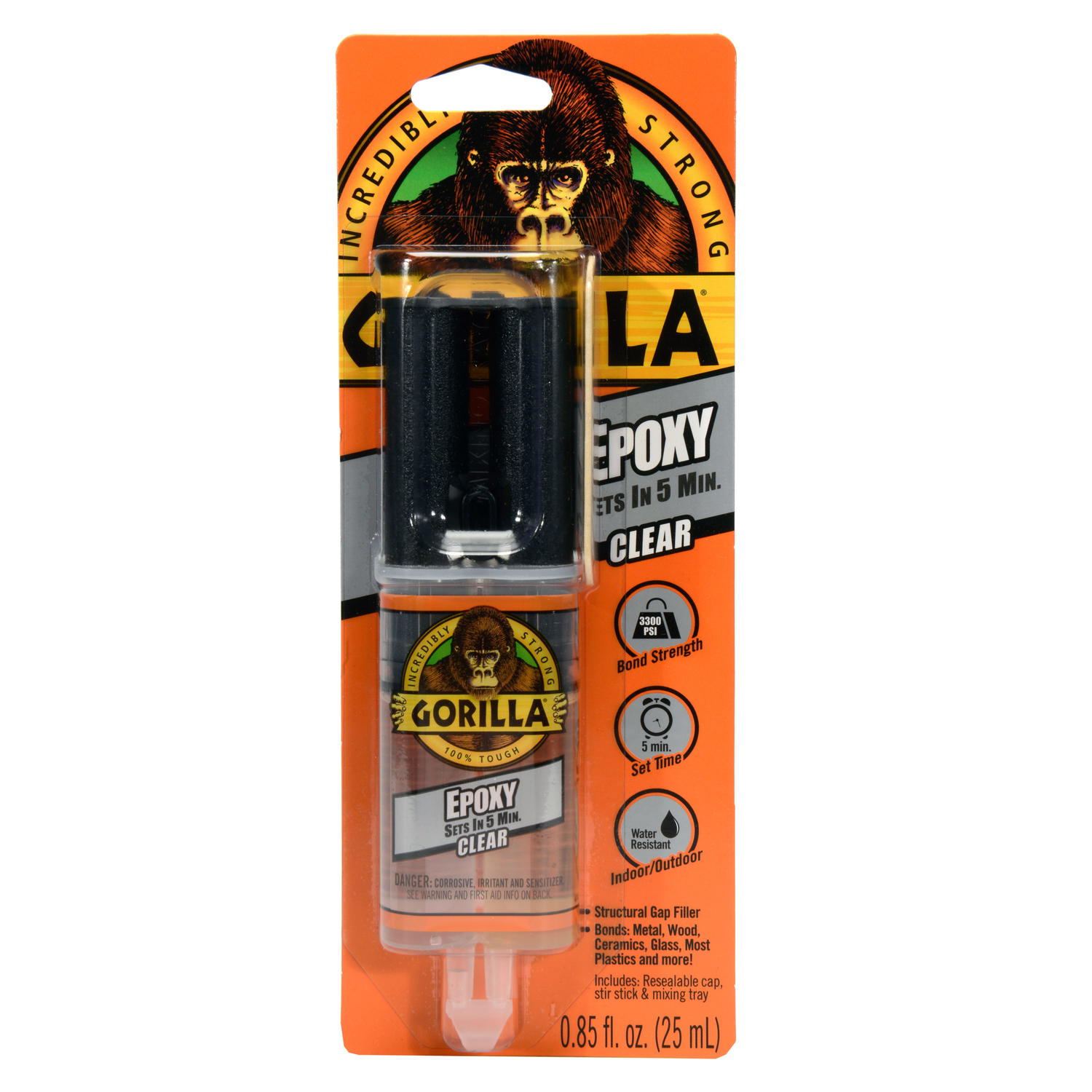 0.85 Oz. High Strength Epoxy Resin For Household And Automotive Repairs