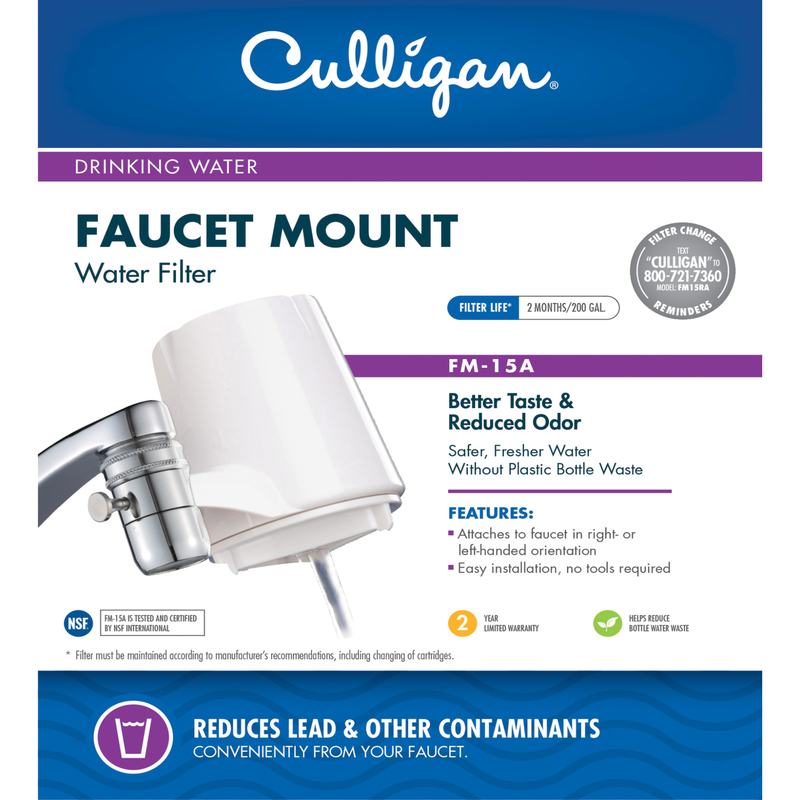 Fm-15a Faucet Mount Drinking Water Filter - Advanced Filtration System