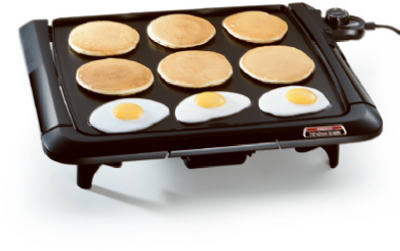07045 Family Size Cool Touch Electric Tilt & Drain Griddle