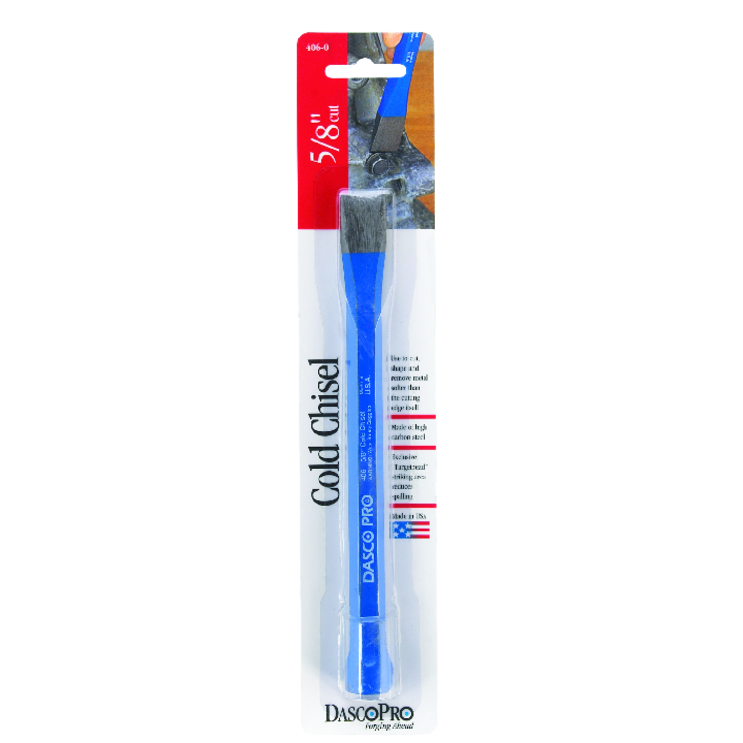 Mayhew Tools 5/8 In. x 6-1/2 In. Cold Chisel