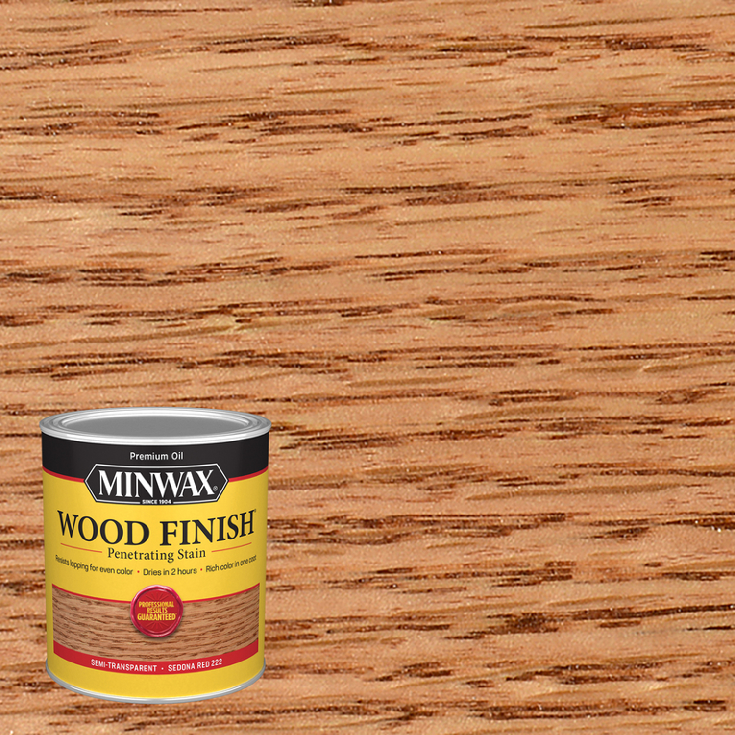 Wood Finish Sedona Red Oil-based Penetrating Stain, 1 Quart