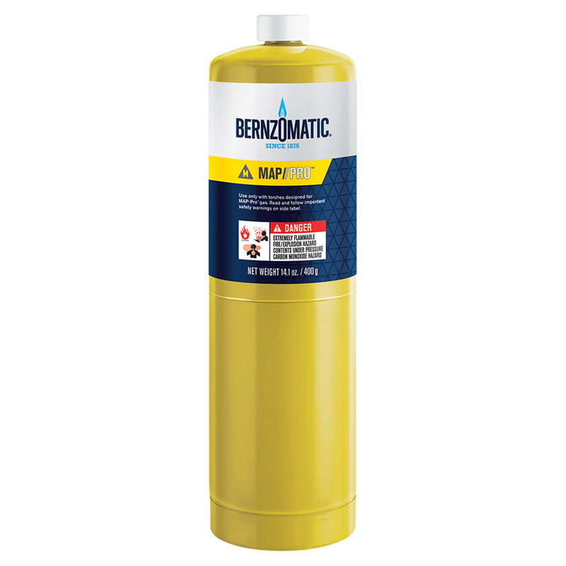 14.1 Oz. Map-pro Hand Torch Cylinder - Durable Steel Construction