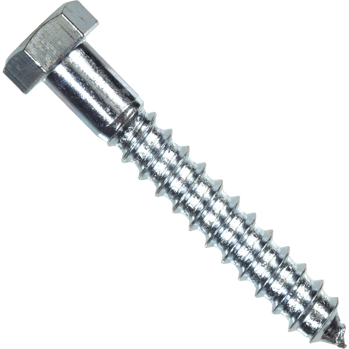 Hex Head Lag Bolt, Zinc, 5/16 x 1 In., 100-Pk.