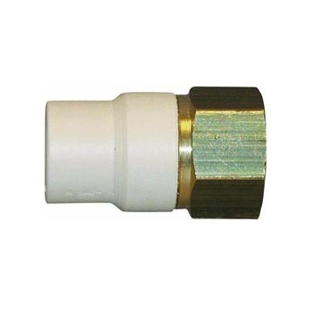 Charlotte Pipe 3/4 In. Slip x Brass FIP CPVC Transition Adapter