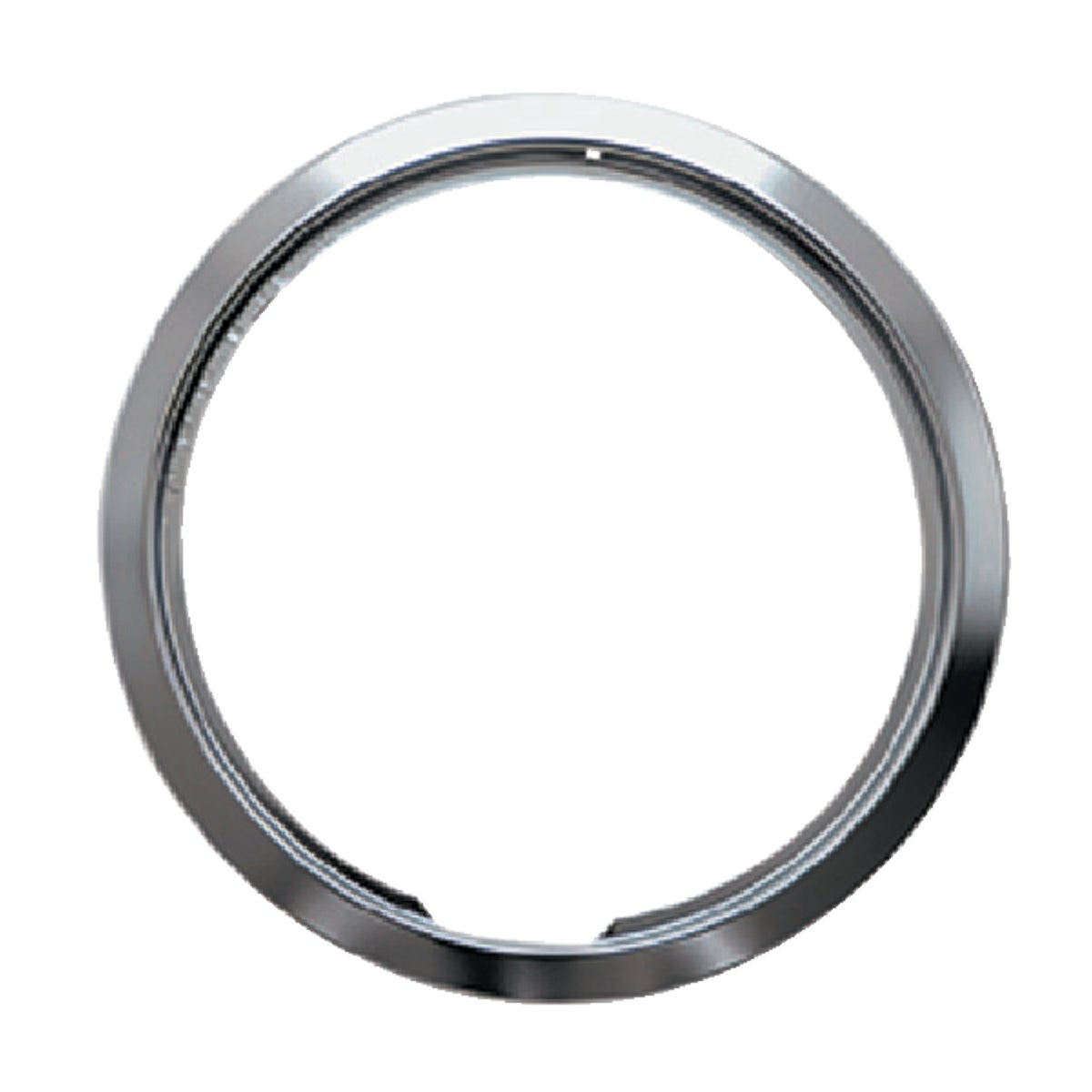 Electric Range Trim Ring,  E  Series Hinged Element, Chrome, 8 In.